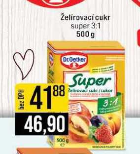 Želírovací cukr super 3:1 500g
