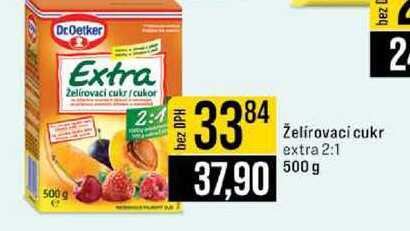 Želírovaci cukr extra 2:1 500 g  