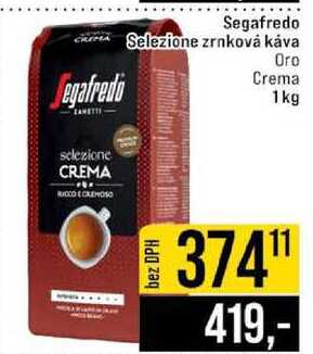 Selezione zrnková káva egafredo Oro Crema 1kg 