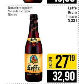 Leffe Bruin Leffe tmavé 0.33l