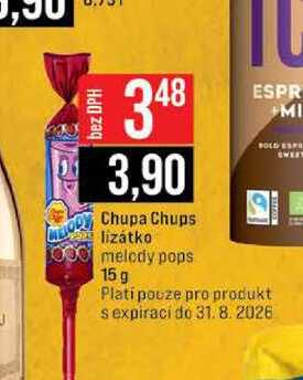 Chupa Chups lizátko melody pops 15g