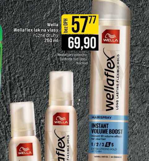 Wella Wellaflex lak na vlasy různé druhy 250 ml