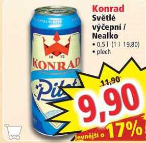 Konrad Světlé výčepní, 0,5 l