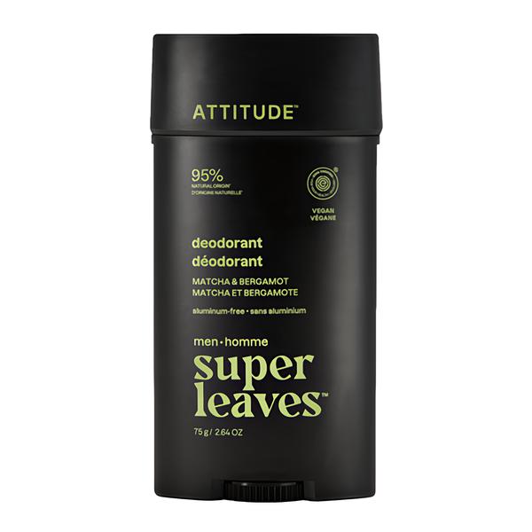 Attitude Pánský deodorant Super leaves - Matcha & Bergamot Košík.cz