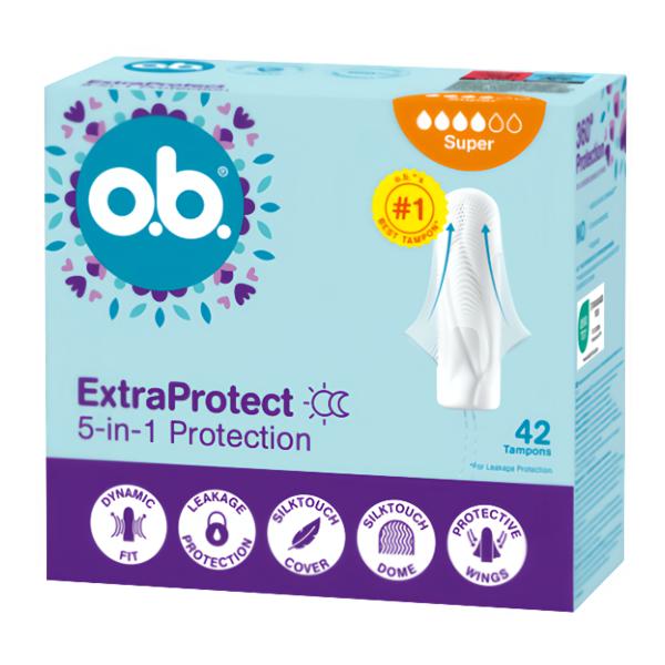 O.b. Tampóny Extra Protect Super Košík.cz