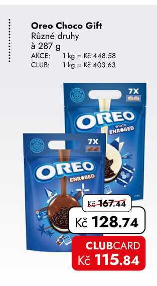 Oreo Choco Gift Různé druhy à 287 g