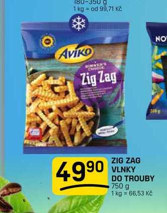 ZIG ZAG VLNKY DO TROUBY 750 g