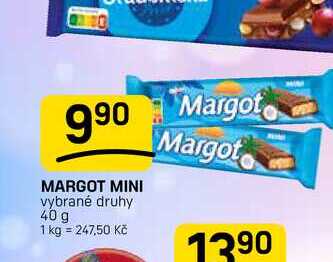 MARGOT MINI vybrané druhy 40 g