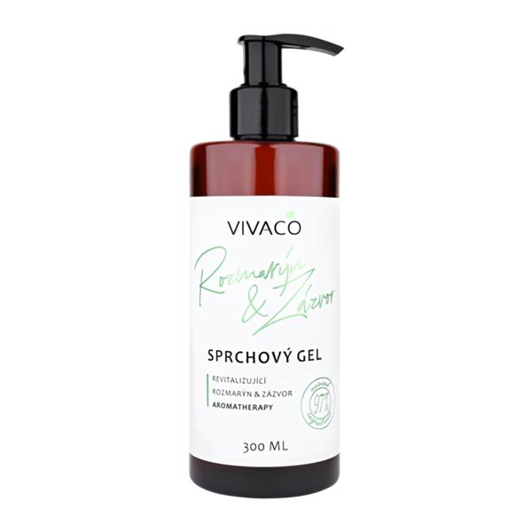Vivaco Přírodní sprchový gel Rozmarýn & Zázvor