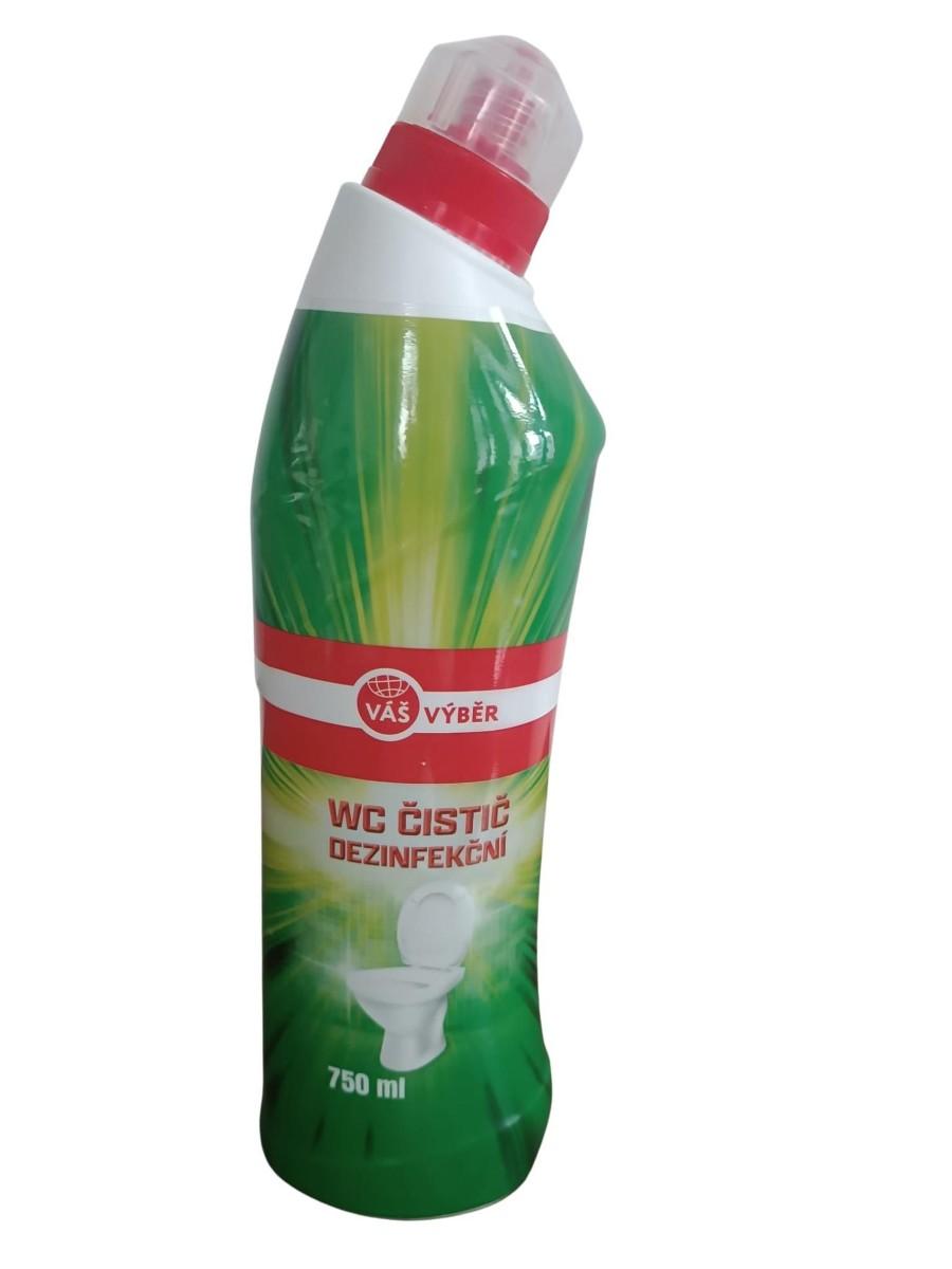 VÁŠ VÝBĚR WC čistič, 750 ml Globus