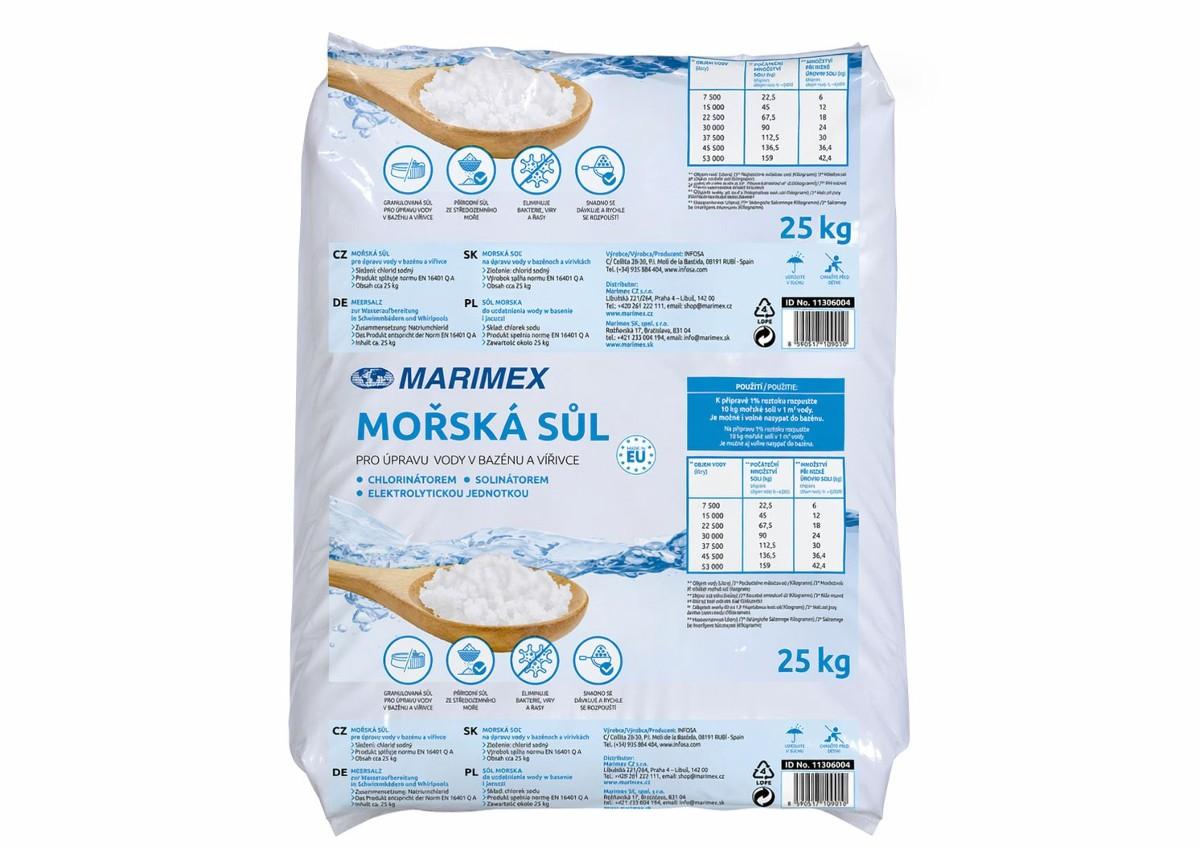 Mořská sůl, 25 kg Globus