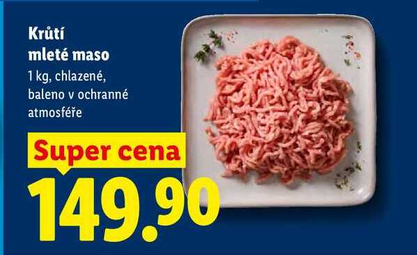 Krůtí mleté maso, 1 kg