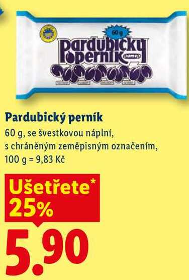 Pardubický perník, 60 g