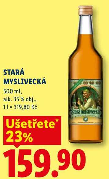 STARÁ MYSLIVECKÁ, 500 ml