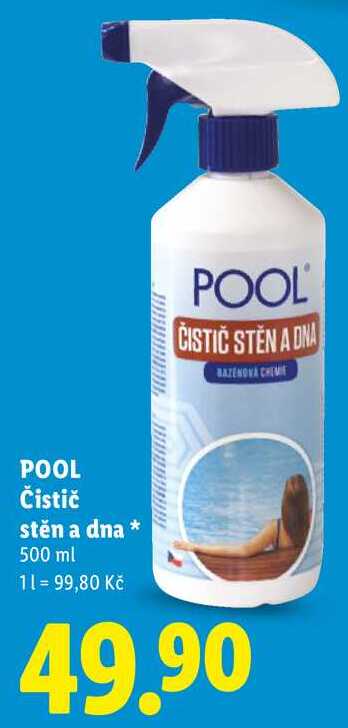 POOL Čistič stěn a dna, 500 ml