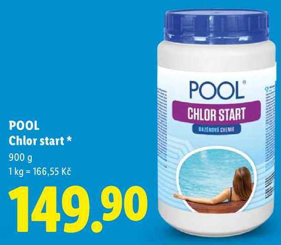POOL Chlor start, 900 g  