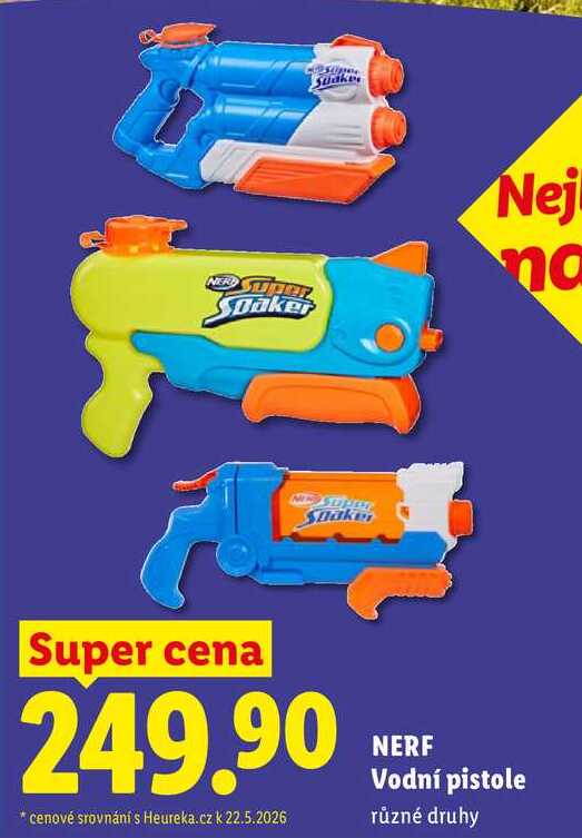 NERF Vodní pistole 