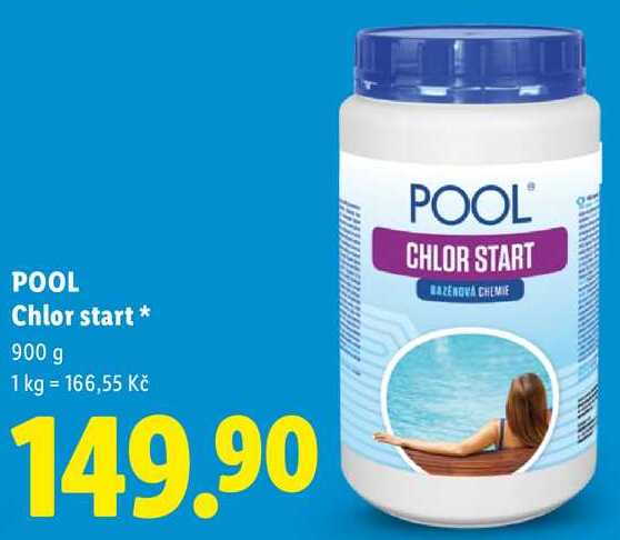 POOL Chlor start, 900 g Lidl