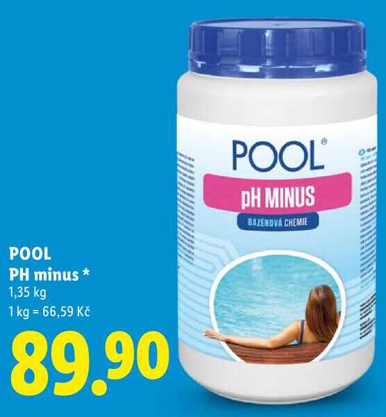 POOL PH minus, 1,35 kg Lidl