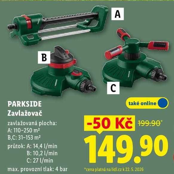 PARKSIDE Zavlažovač 