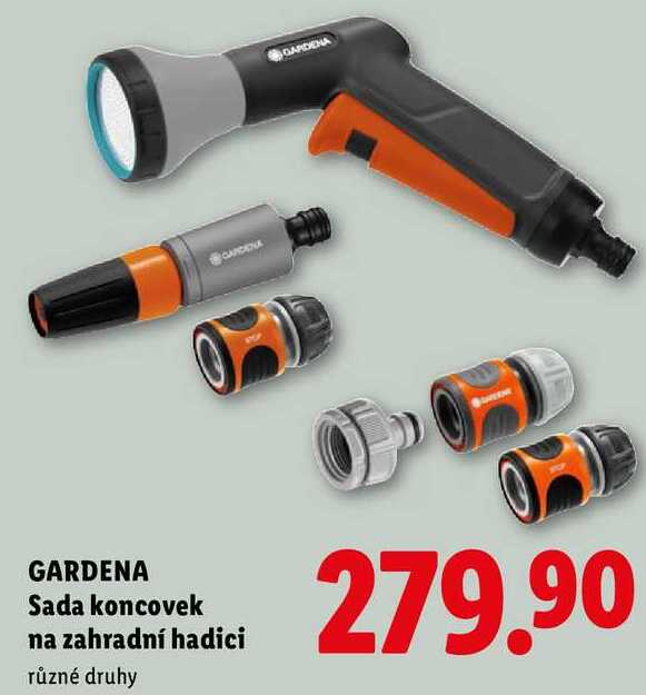 GARDENA Sada koncovek na zahradní hadici
