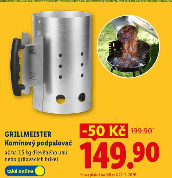 GRILLMEISTER Komínový podpalovač