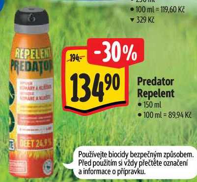 Predator Repelent, 150 ml Albert