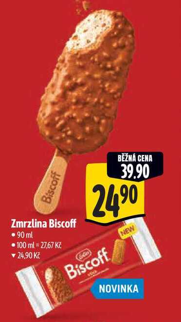 Zmrzlina Biscoff, 90 ml
