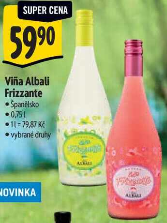 Viña Albali Frizzante, 0,75 l