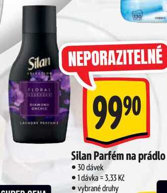 Silan Parfém na prádlo, 30 dávek