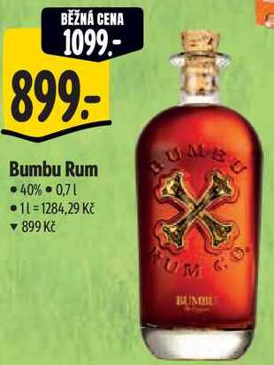 Bumbu Rum, 0,7 l