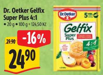 Dr. Oetker Gelfix Super Plus 4:1, 20 g