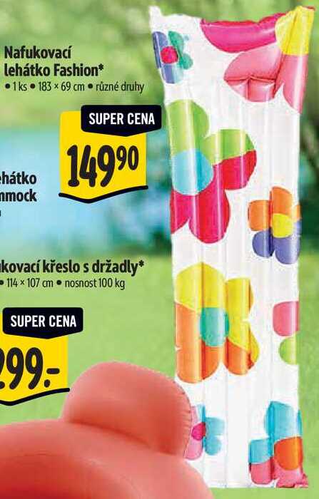 Nafukovací lehátko Fashion