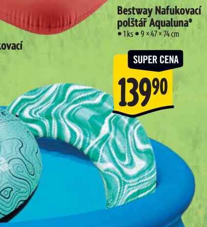 Bestway Nafukovací polštář Aqualuna