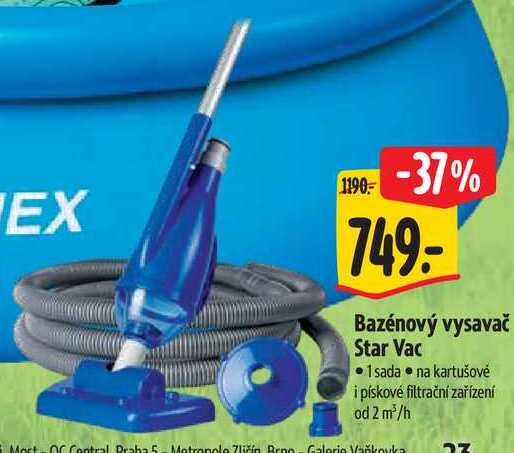 Bazénový vysavač Star Vac
