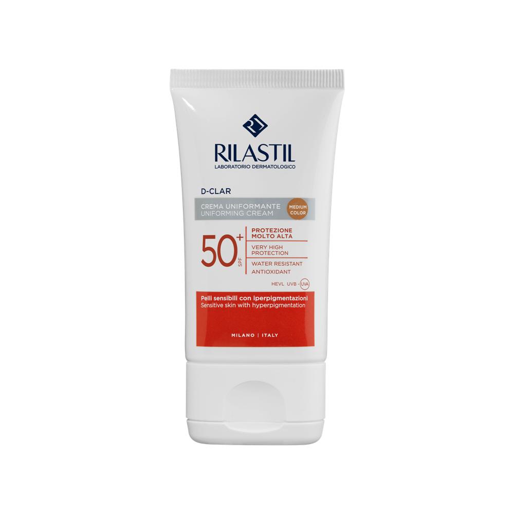 Rilastil D-Clar Tónující ochranný krém Medium SPF50+ 40 ml Lékárna LEMON