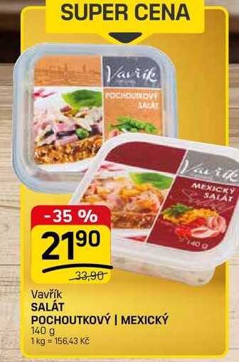 SALÁT POCHOUTKOVÝ | MEXICKÝ 140 g  