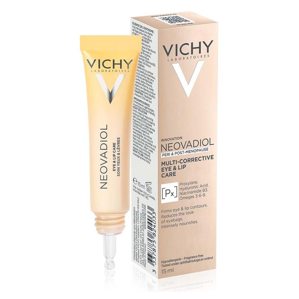 Vichy Neovadiol Peri & Postmenopauza bohatý krém na kontury očí a rtů 15 ml Lékárna LEMON