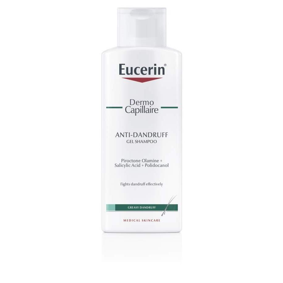 Eucerin Dermocapillaire Šampon proti mastným lupům 250ml Lékárna LEMON
