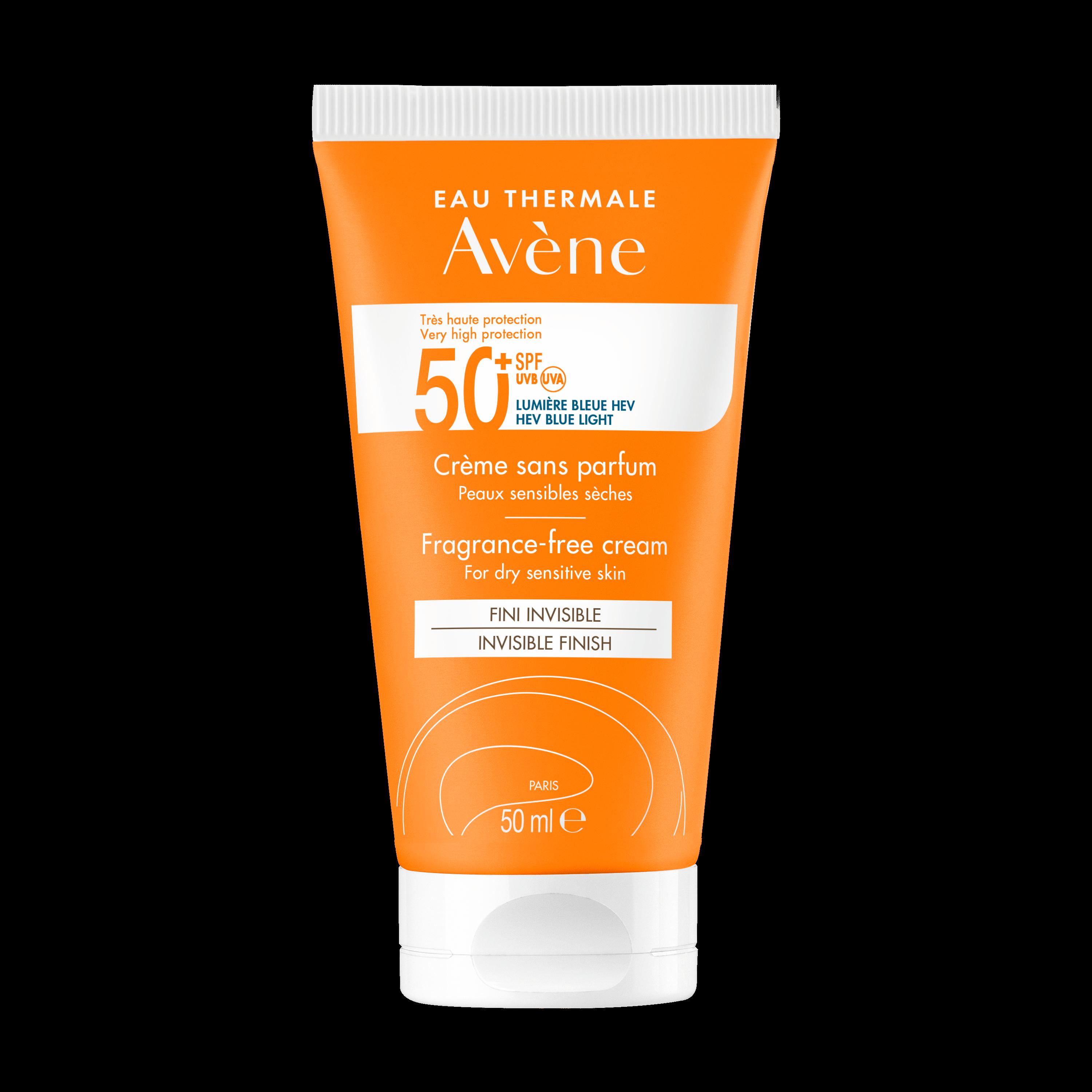 Avene Sun Krém bez parfemace SPF 50+ 50ml Lékárna LEMON