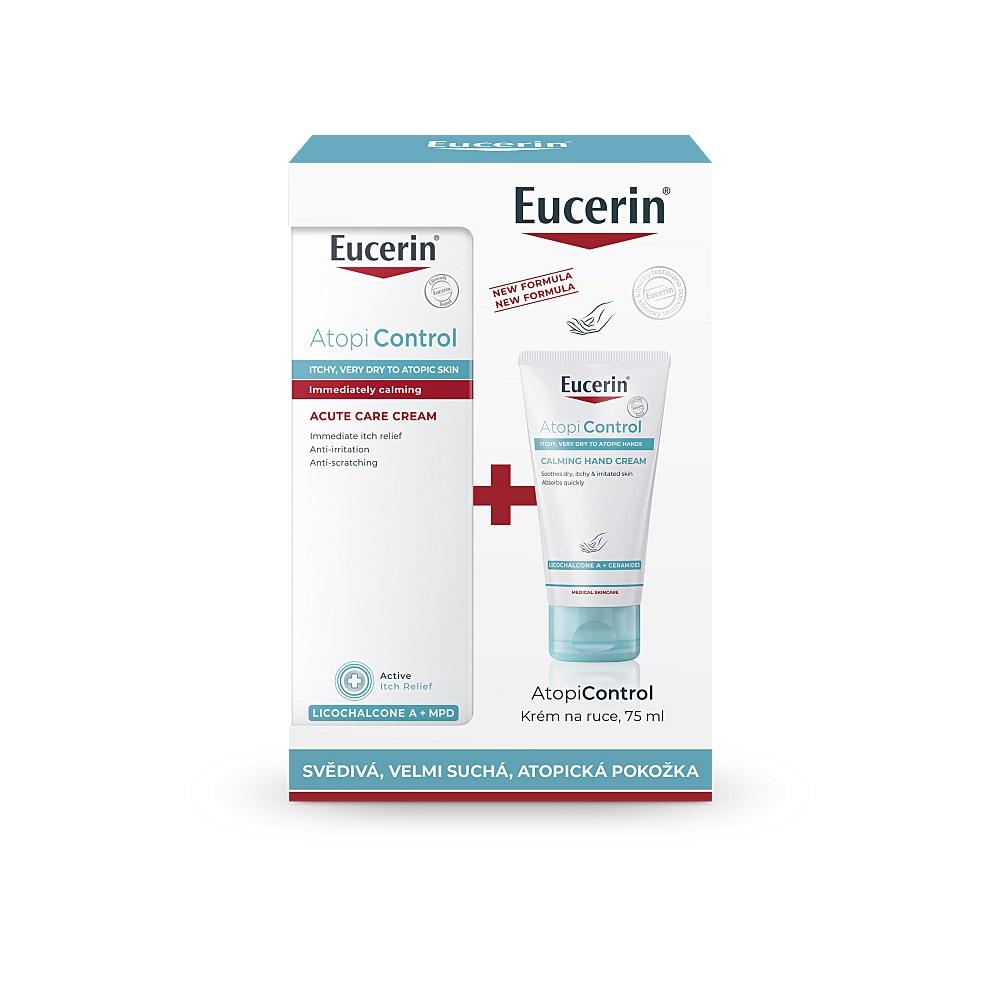Eucerin AtopiControl Acute krém + krém na ruce Vánoce 2025 Lékárna LEMON
