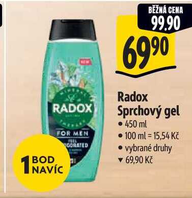 Radox Sprchový gel, 450 ml Albert