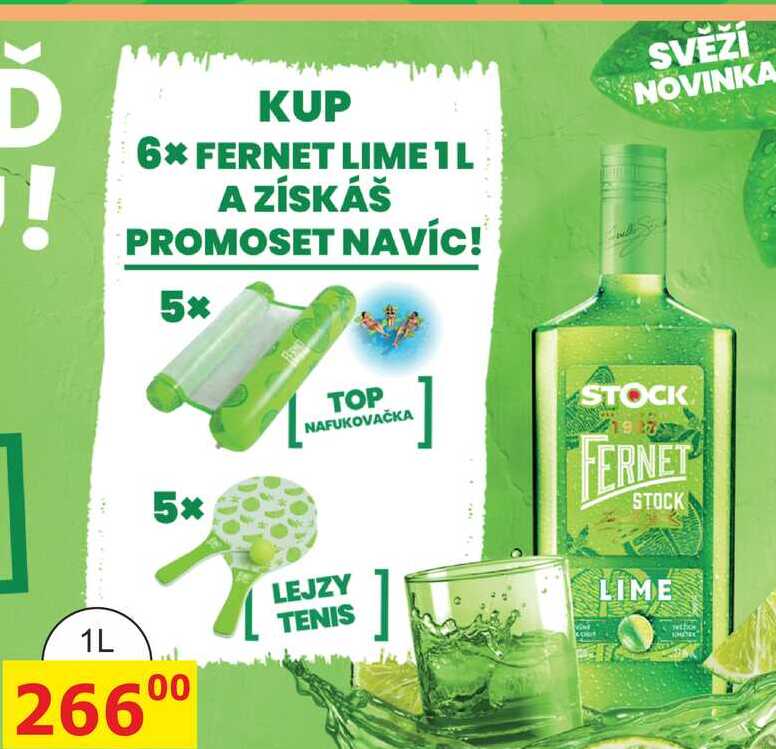 FERNET STOCK LIME 1L
