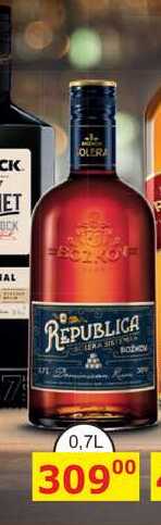 Božkov Republica Solera 0,7l 38%