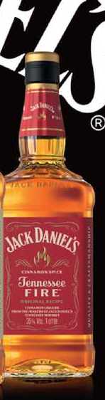 Jack Daniel's Tennessee fire likér s příchutí skořice 1l
