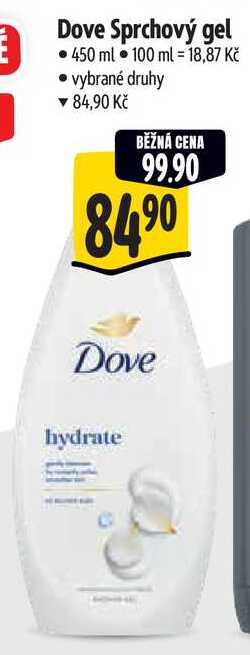 Dove Sprchový gel, 450 ml Albert