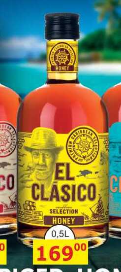 El Clasico Honey 0,5l 30%