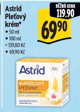 Astrid Pleťový krém*, 50 ml Albert