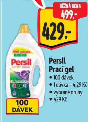 Persil Prací gel,  100 dávek Albert