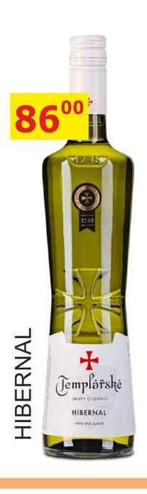 TEMPLÁŘSKÉ SKLEPY 0,75l HIBERNAL